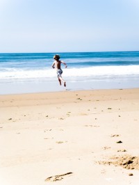 happy boy, Montauk New York