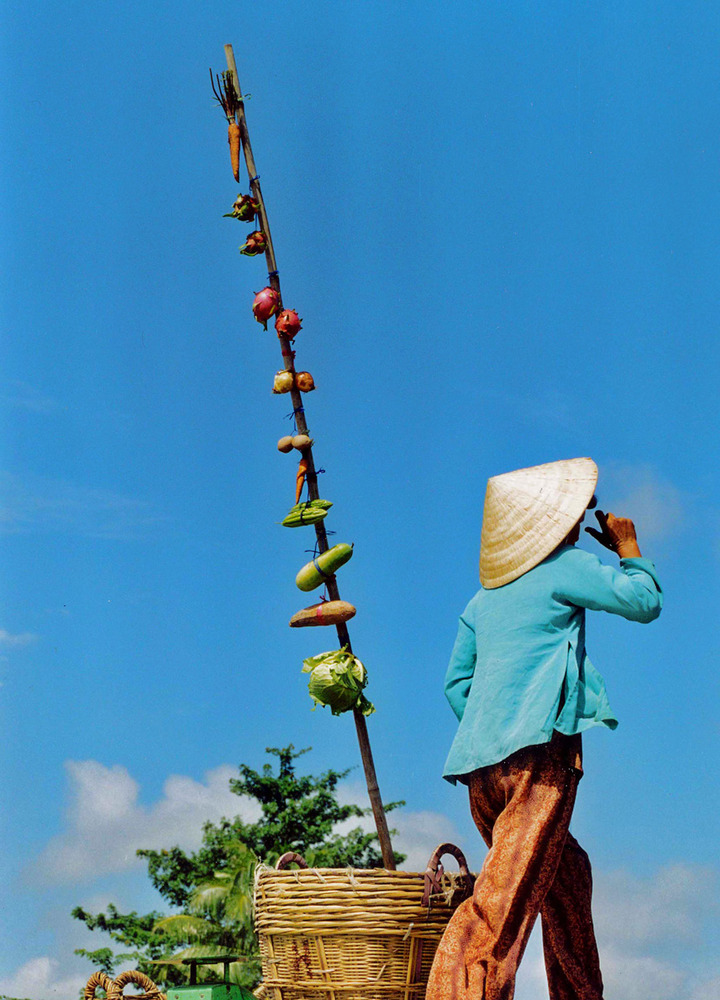 marché flottant, Vietnam