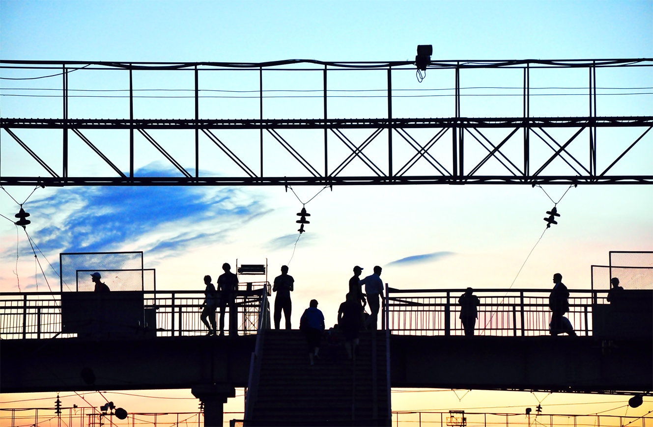 GARE D'EKATERINBOURG, RUSSIE by Véronique